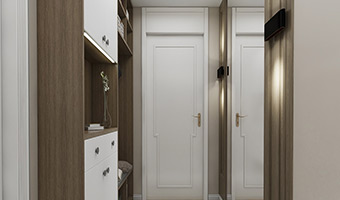 別墅一般都裝什么材質的室內門？