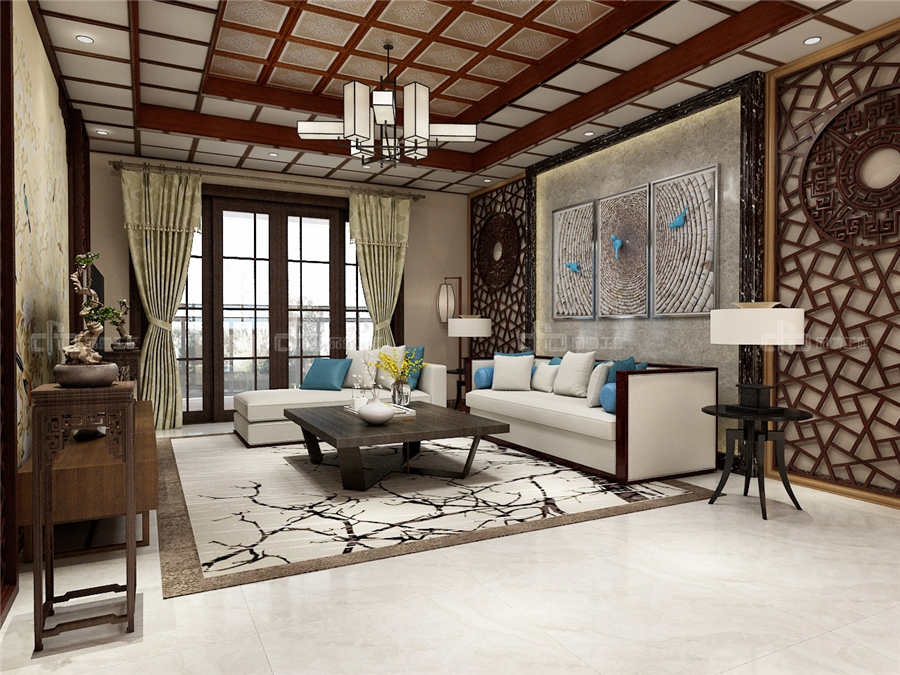 新中式整木定制之“原汁原味”的自然搭配風格(圖2) 新中式整木定制之“原汁原味”的自然搭配風格(圖2)