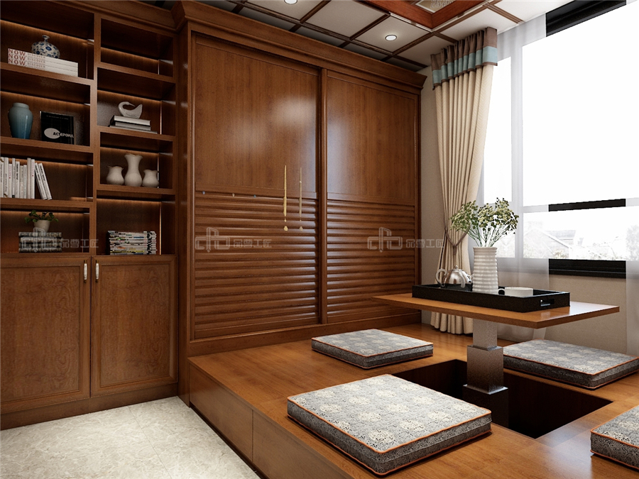 新中式整木定制之“原汁原味”的自然搭配風格(圖12) 新中式整木定制之“原汁原味”的自然搭配風格(圖12)