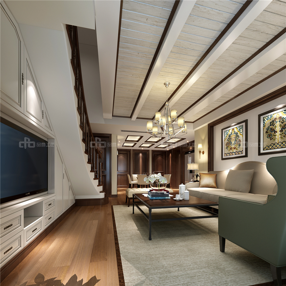 全屋整木定制,客廳所在幸福所向(圖4) 全屋整木定制,客廳所在幸福所向(圖4)