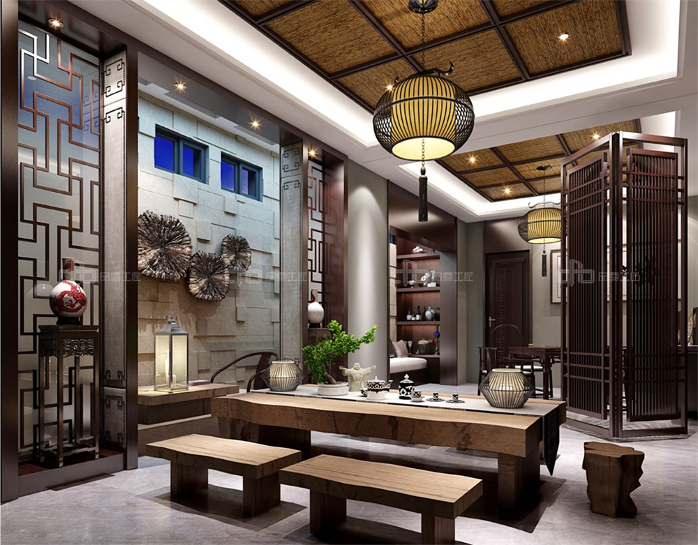 繁華之下,縱享從容、儒雅的新中式居所(圖11) 繁華之下,縱享從容、儒雅的新中式居所(圖11)