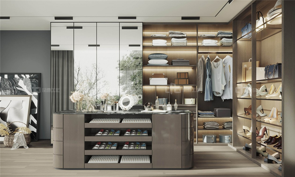 衣柜選擇定制的好不好,好在哪?(圖1) 整木定制,全屋定制