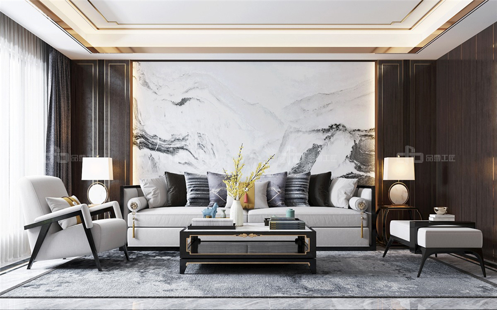 客廳沙發背景墻如何裝飾最好？(圖3)