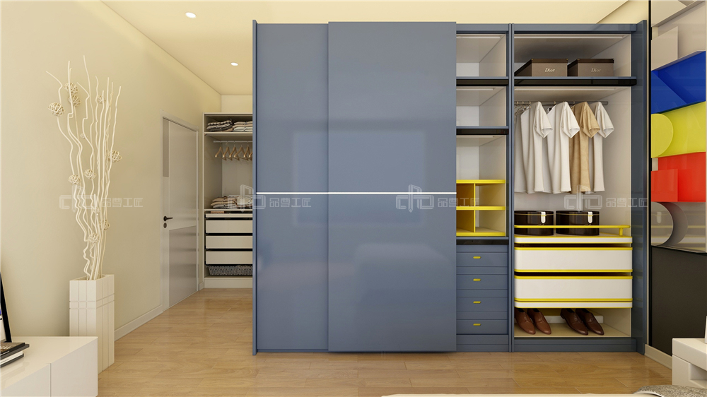 定制衣柜顏色怎么搭配比較好看？(圖1)