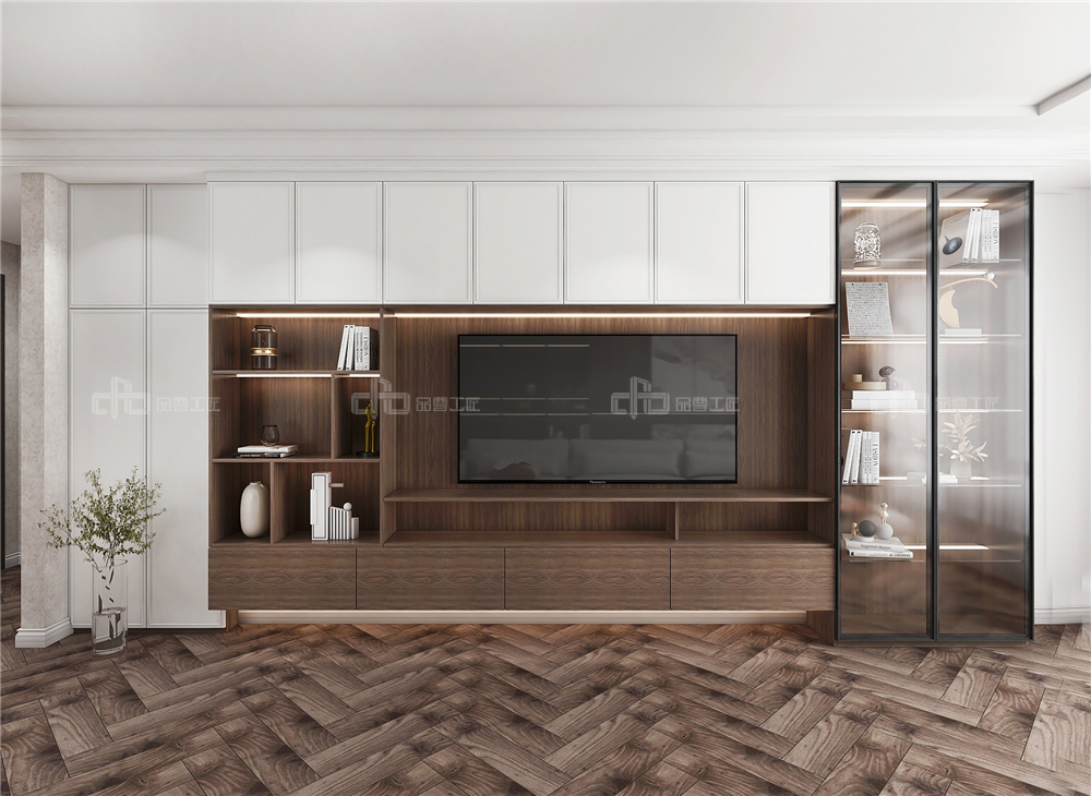 客廳電視柜定制怎么設(shè)計(jì)好,有哪些款式?(圖2) 客廳電視柜定制怎么設(shè)計(jì)好,有哪些款式?(圖2)