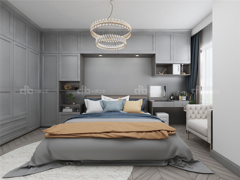 全屋定制如何設(shè)計(jì)美式輕奢風(fēng)格?(圖2) 全屋定制如何設(shè)計(jì)美式輕奢風(fēng)格?(圖2)