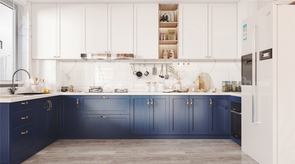 定制整體櫥柜用什么顏色流行?(圖3) 定制整體櫥柜用什么顏色流行?(圖3)