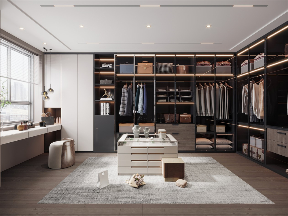 定制設(shè)計(jì)轉(zhuǎn)角衣柜注意什么?(圖1) 定制設(shè)計(jì)轉(zhuǎn)角衣柜注意什么?(圖1)