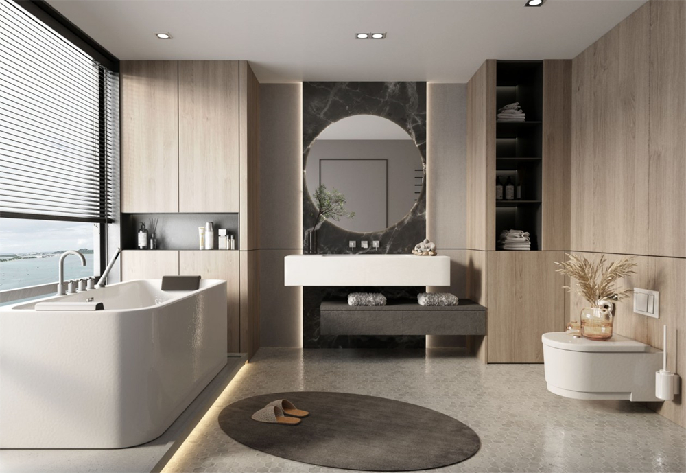 衛生間設計在臥室里的優缺點(圖2) 衛生間設計在臥室里的優缺點(圖2)