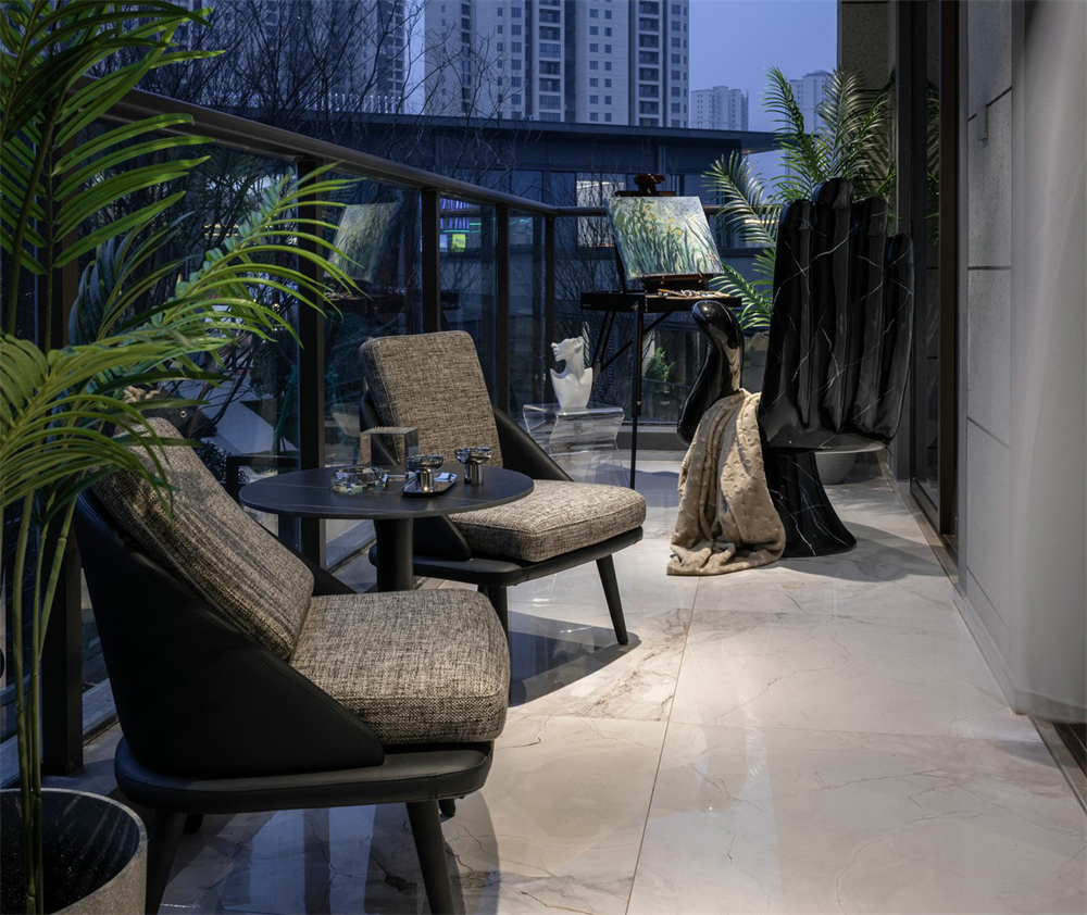 112㎡現代法式浪漫小三房風格案例賞析(圖16) 112㎡現代法式浪漫小三房風格案例賞析(圖16)