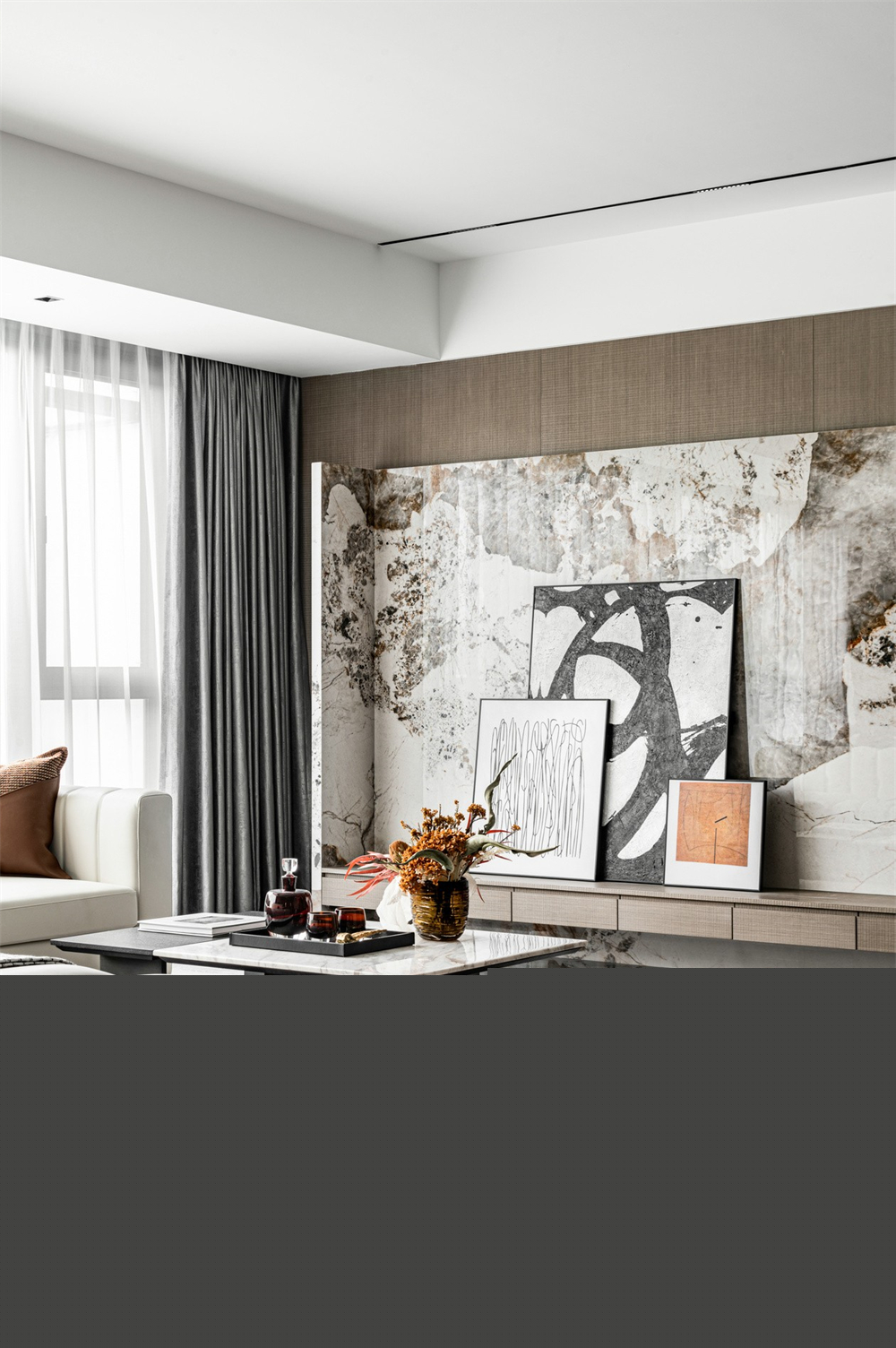 146㎡現(xiàn)代輕奢風格,整木定制圖片(圖6) 146㎡現(xiàn)代輕奢風格,整木定制圖片(圖6)