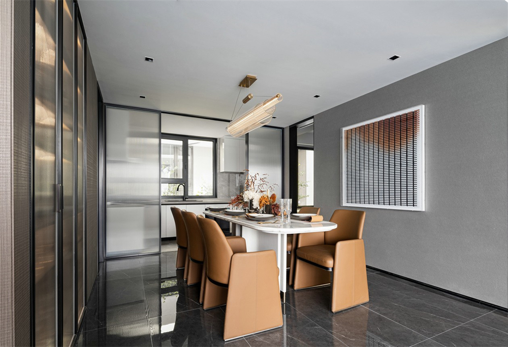 146㎡現(xiàn)代輕奢風格,整木定制圖片(圖8) 146㎡現(xiàn)代輕奢風格,整木定制圖片(圖8)