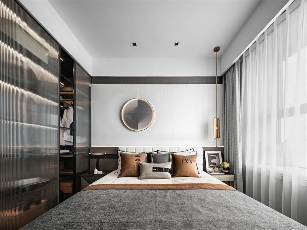 146㎡現(xiàn)代輕奢風格,整木定制圖片(圖11) 146㎡現(xiàn)代輕奢風格,整木定制圖片(圖11)