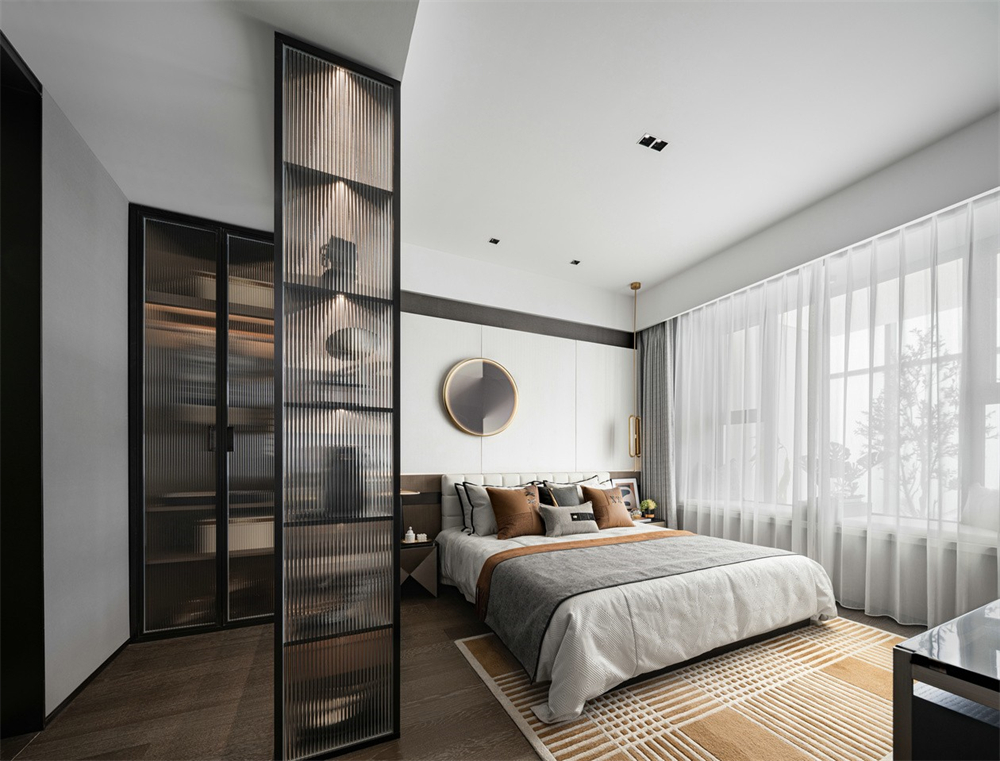 146㎡現(xiàn)代輕奢風格,整木定制圖片(圖10) 146㎡現(xiàn)代輕奢風格,整木定制圖片(圖10)