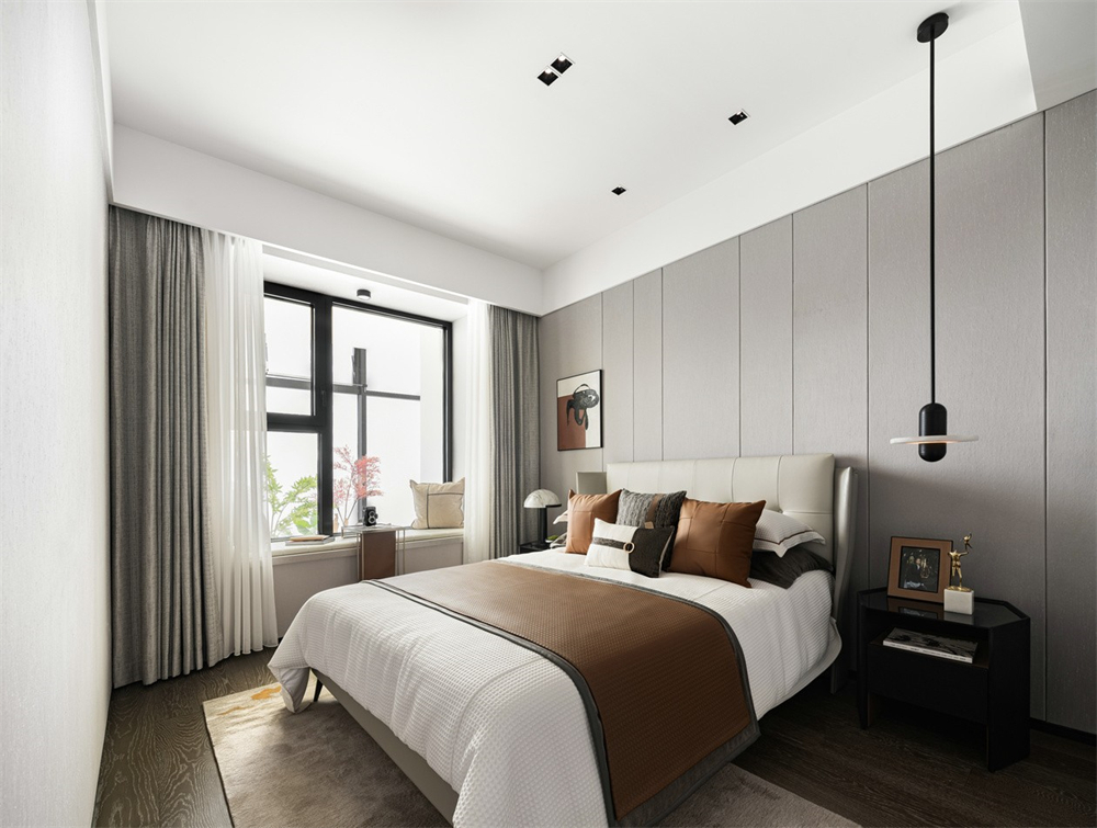 146㎡現(xiàn)代輕奢風格,整木定制圖片(圖12) 146㎡現(xiàn)代輕奢風格,整木定制圖片(圖12)