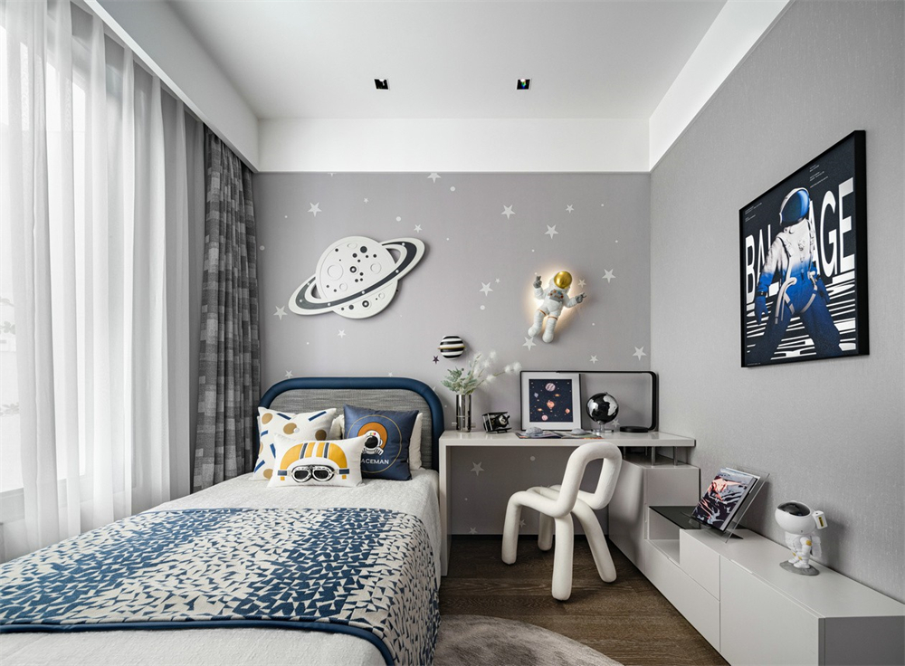 146㎡現(xiàn)代輕奢風格,整木定制圖片(圖14) 146㎡現(xiàn)代輕奢風格,整木定制圖片(圖14)