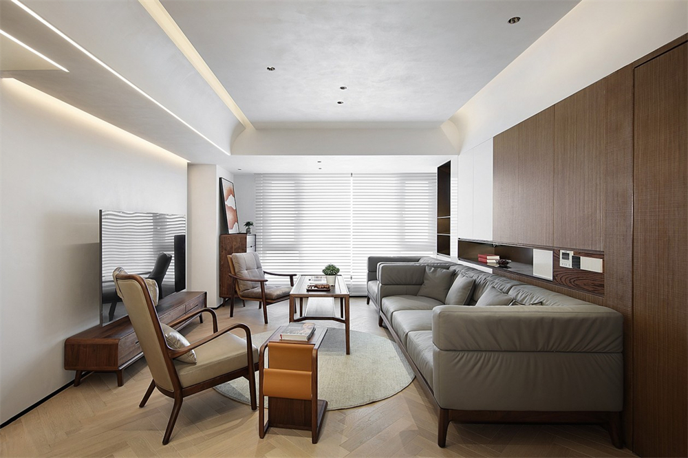 200㎡大平層整木定制,現代極簡風格(圖5) 200㎡大平層整木定制,現代極簡風格(圖5)