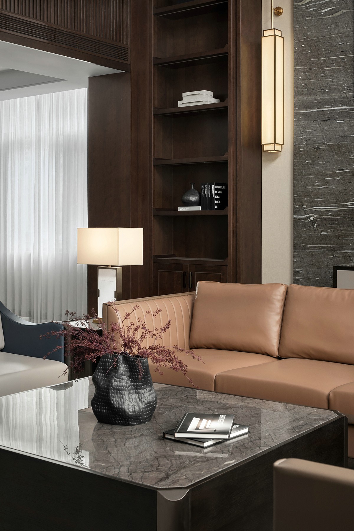 1000㎡別墅大宅整木定制,優(yōu)雅沉靜新中式(圖9) 9.jpg