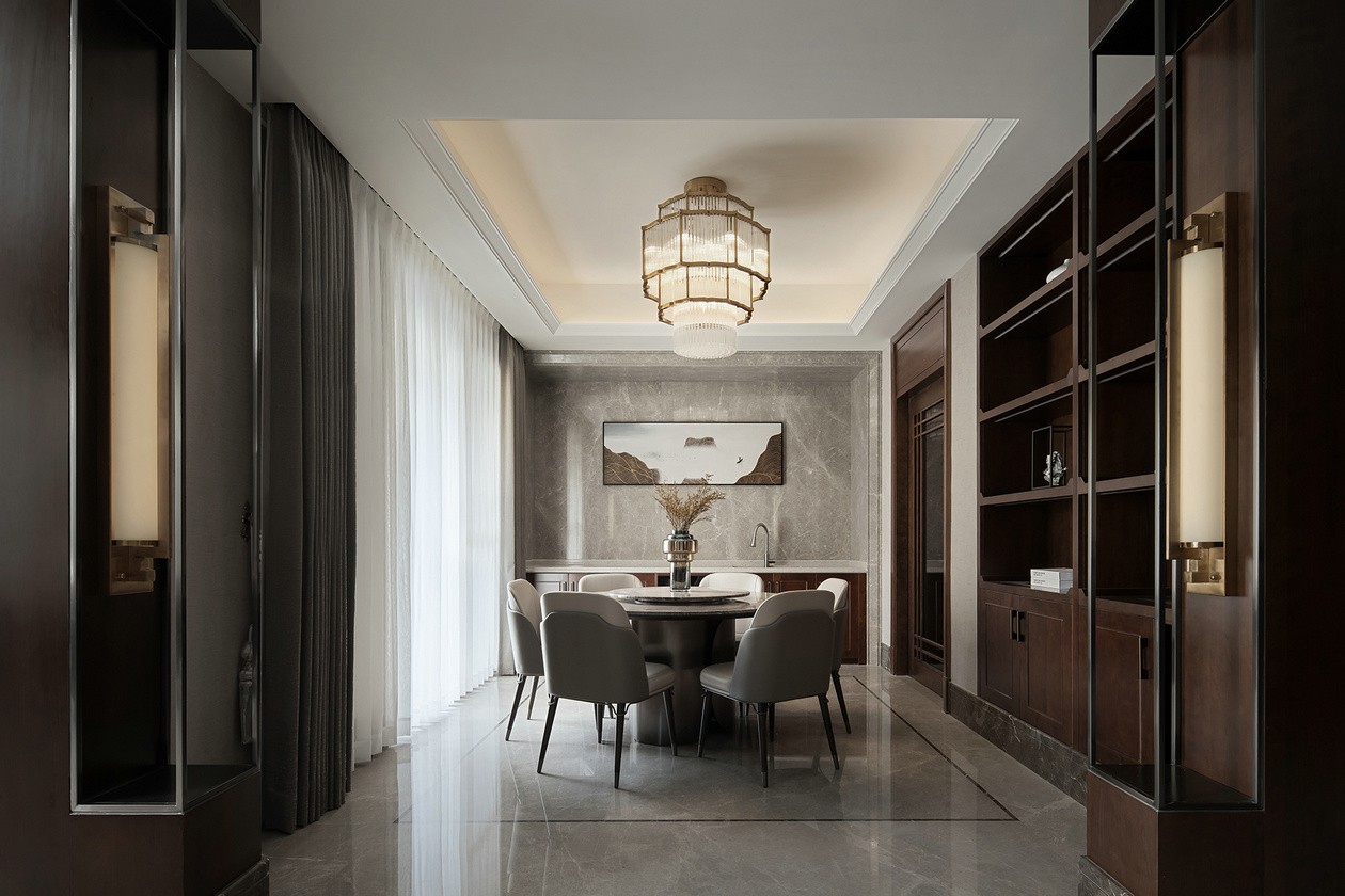 1000㎡別墅大宅整木定制,優(yōu)雅沉靜新中式(圖14) 14.jpg