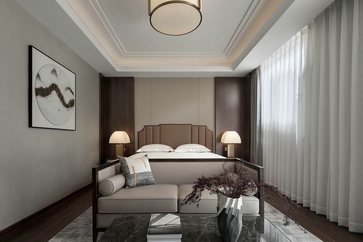 1000㎡別墅大宅整木定制,優(yōu)雅沉靜新中式(圖17) 17.jpg