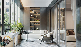 定制陽臺柜怎么設計，有哪些組合？