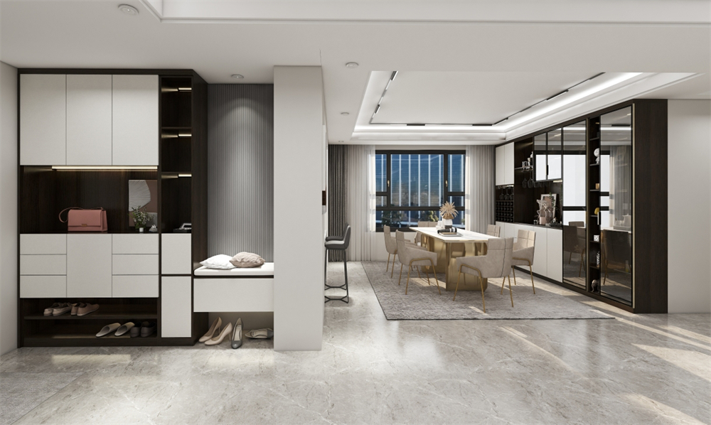 入戶玄關(guān)鞋柜有什么設(shè)計(jì)技巧?(圖1) 1.jpg