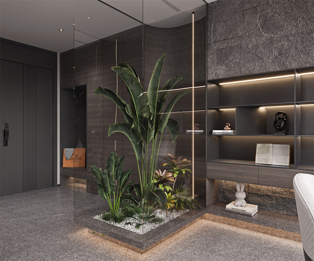 玄關(guān)風(fēng)水,玄關(guān)處可擺放哪些物件?(圖1) 1.jpg