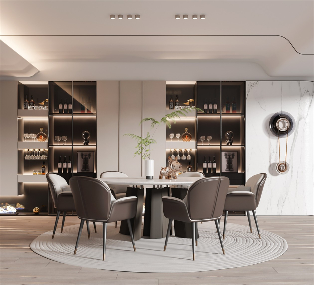 餐廳餐邊柜都有哪些款式定制?(圖2) 2.jpg