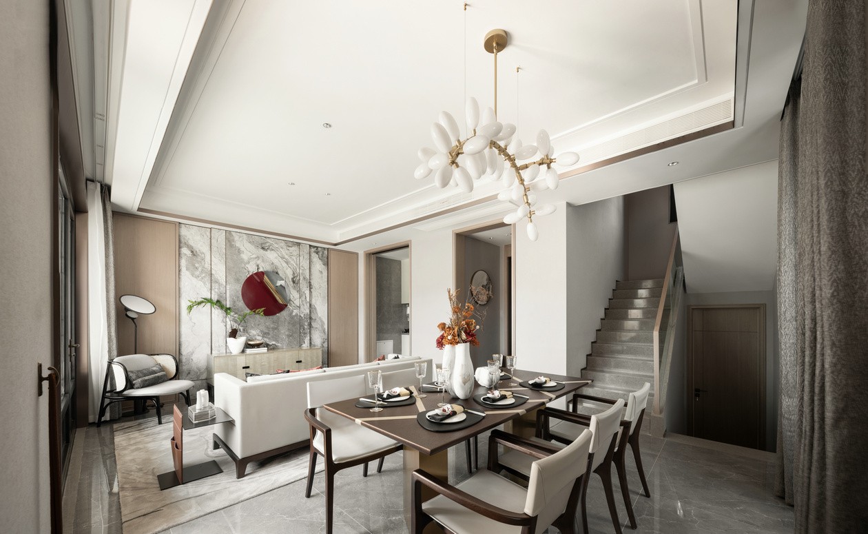 142㎡中式庭院整木定制,樣板間案例(圖5) 5.jpg