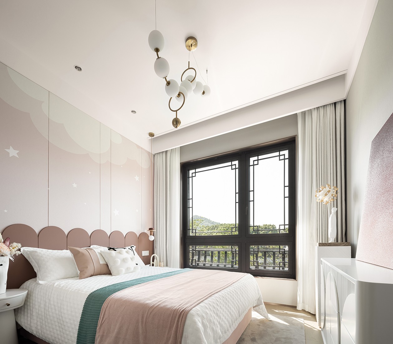 142㎡中式庭院整木定制,樣板間案例(圖10) 10.jpg