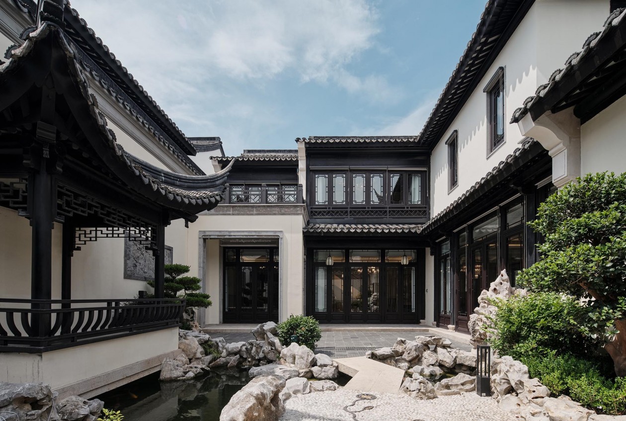 480㎡庭院別墅設計,中式整木定制(圖2) 2.jpg