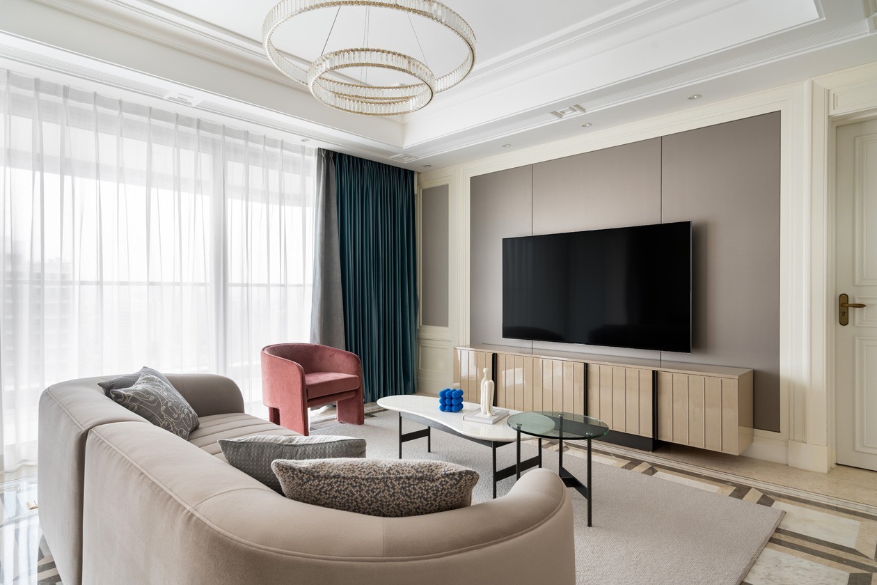 148㎡簡歐輕奢案例設(shè)計(jì),舒適浪漫整木定制(圖4) 4.jpg