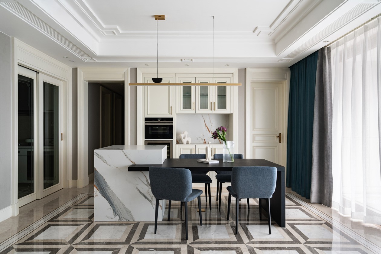 148㎡簡歐輕奢案例設(shè)計(jì),舒適浪漫整木定制(圖5) 5.jpg