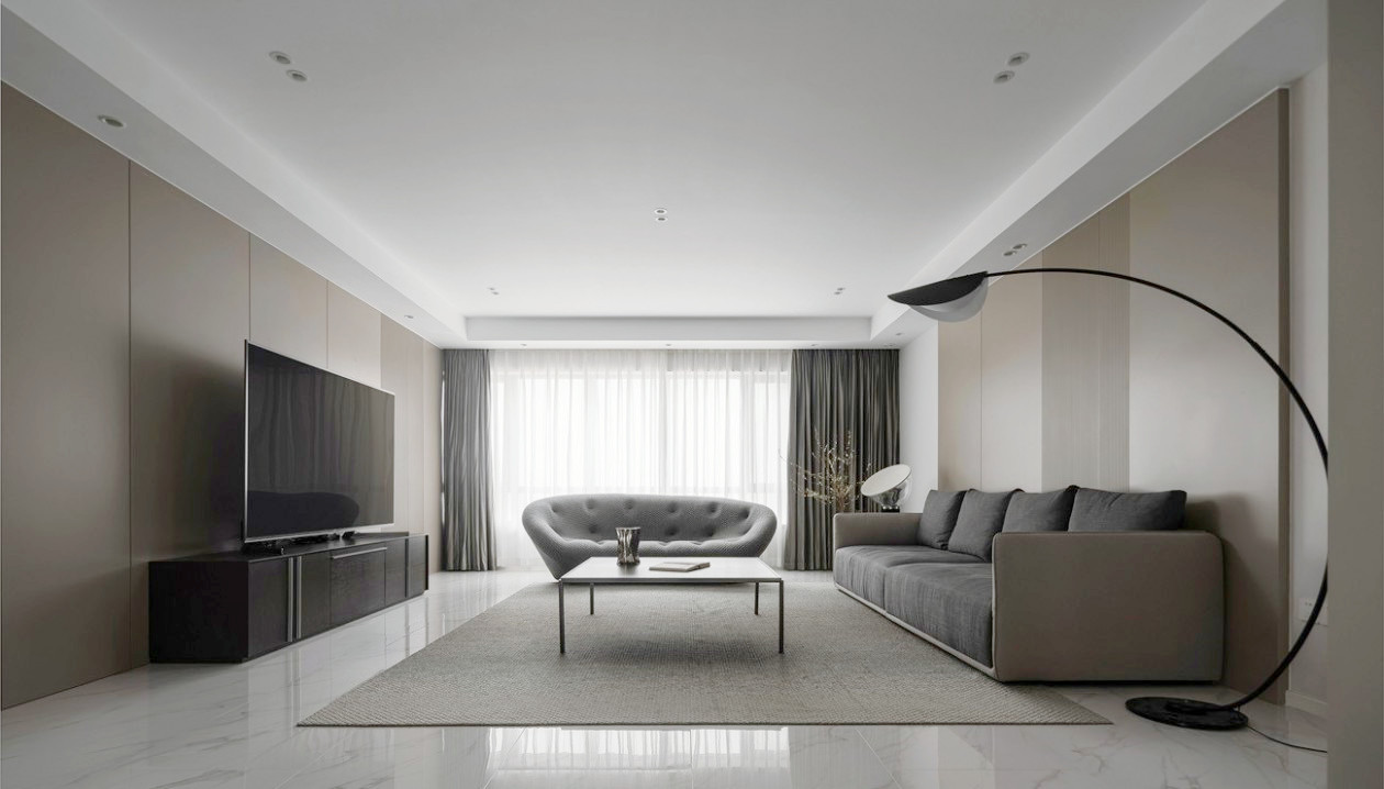 200㎡意式極簡大平層,溫馨理想居所(圖1) 1.jpg