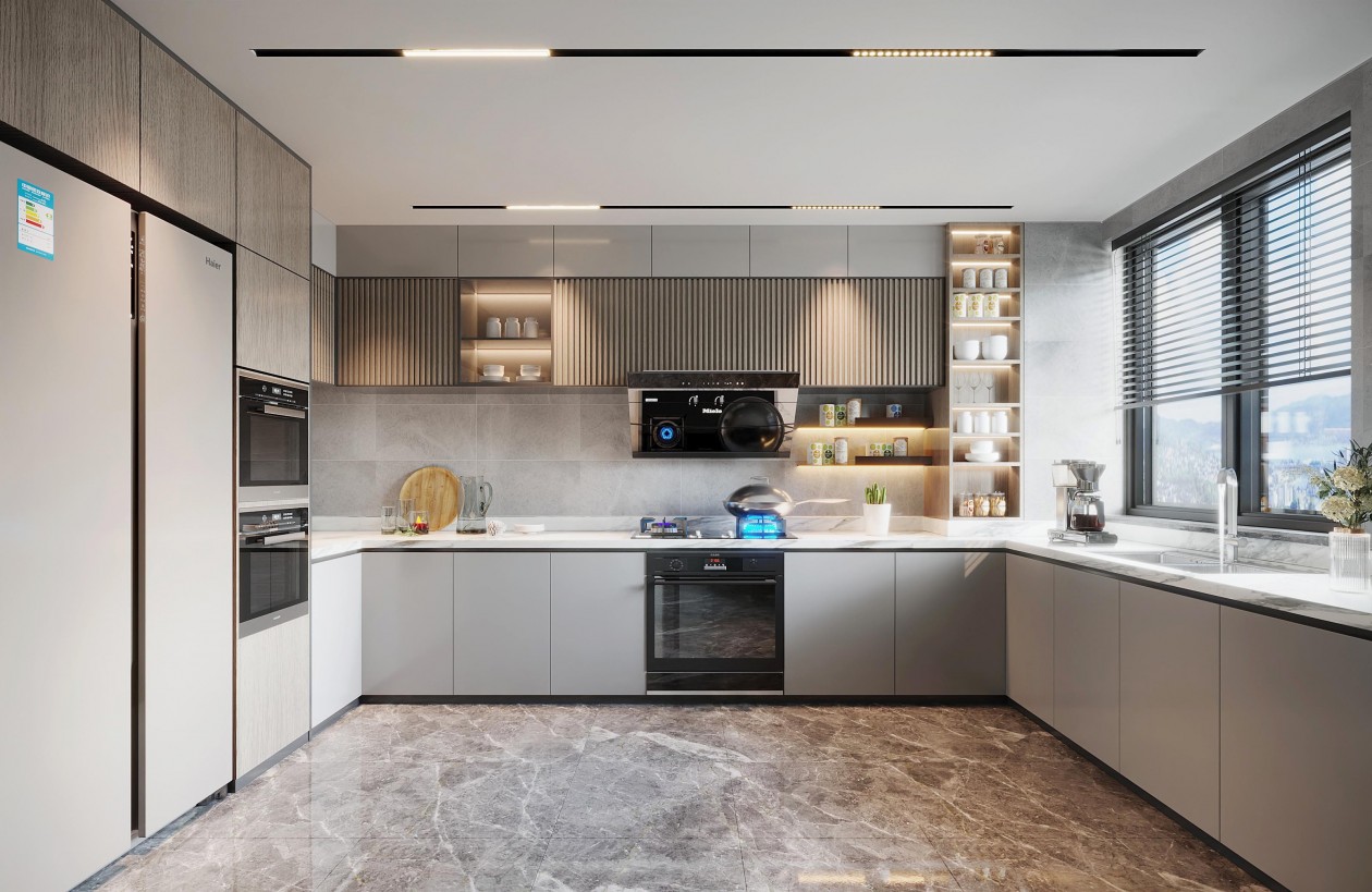 定制櫥柜有哪些款式造型設計?(圖1) 1.jpg