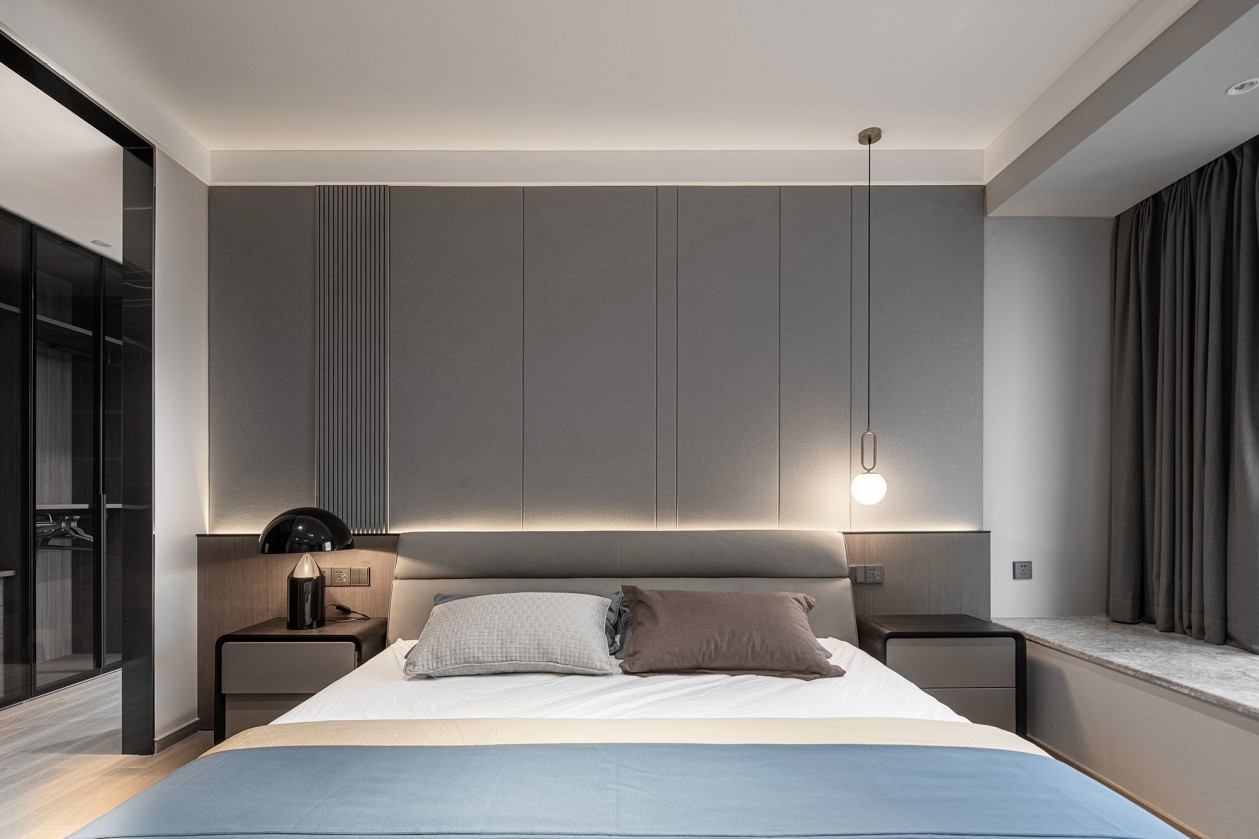 228㎡全屋定制大平層,現代極簡風格設計案例(圖12) 11.jpg