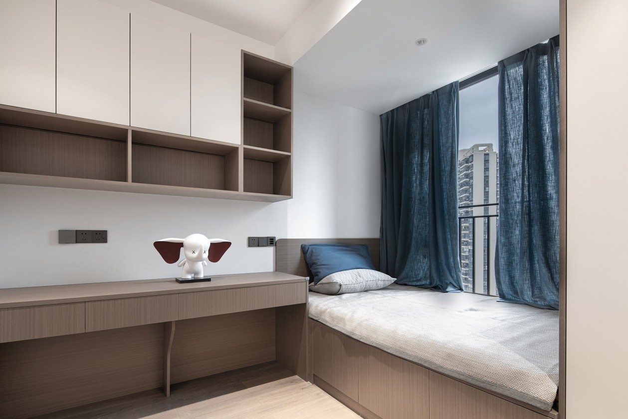 228㎡全屋定制大平層,現代極簡風格設計案例(圖16) 15.jpg