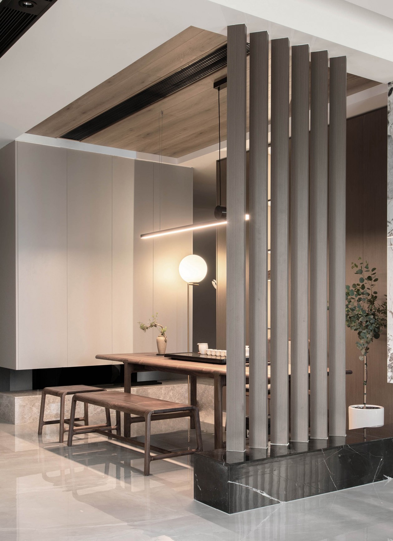 228㎡全屋定制大平層,現代極簡風格設計案例(圖18) 17.jpg