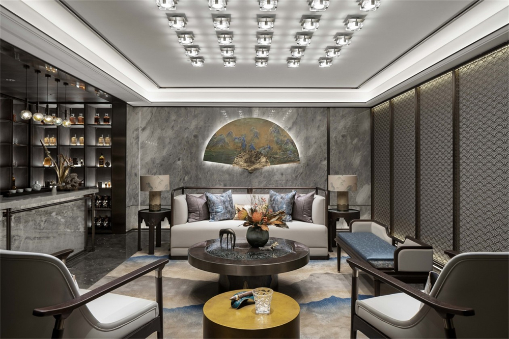 345㎡新中式整木定制別墅,中式宅院設計案例(圖19) 18.jpg