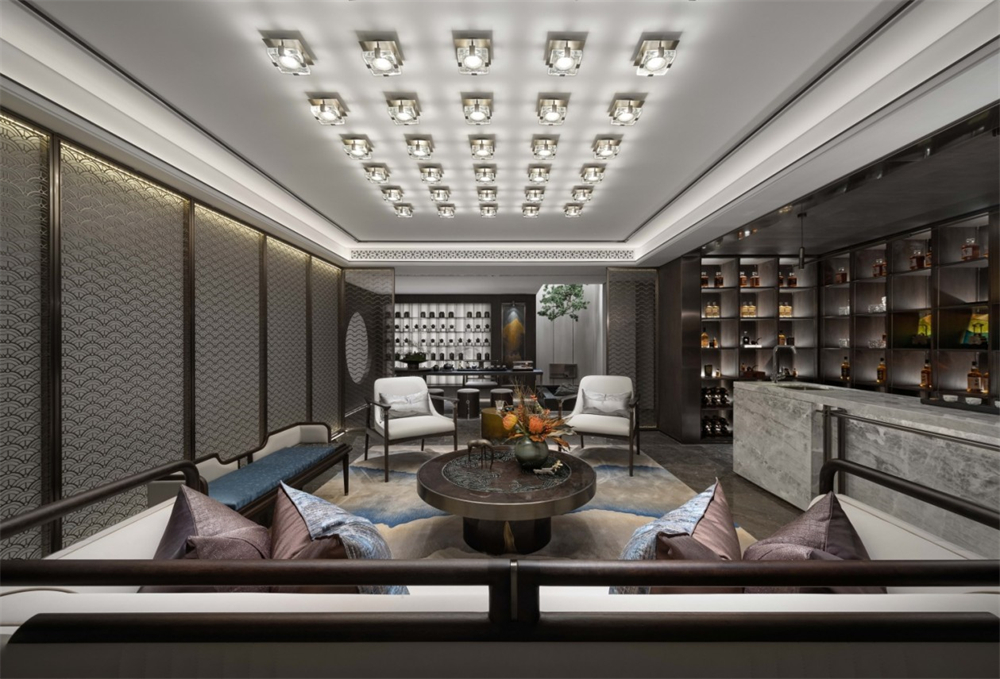 345㎡新中式整木定制別墅,中式宅院設計案例(圖20) 20.jpg