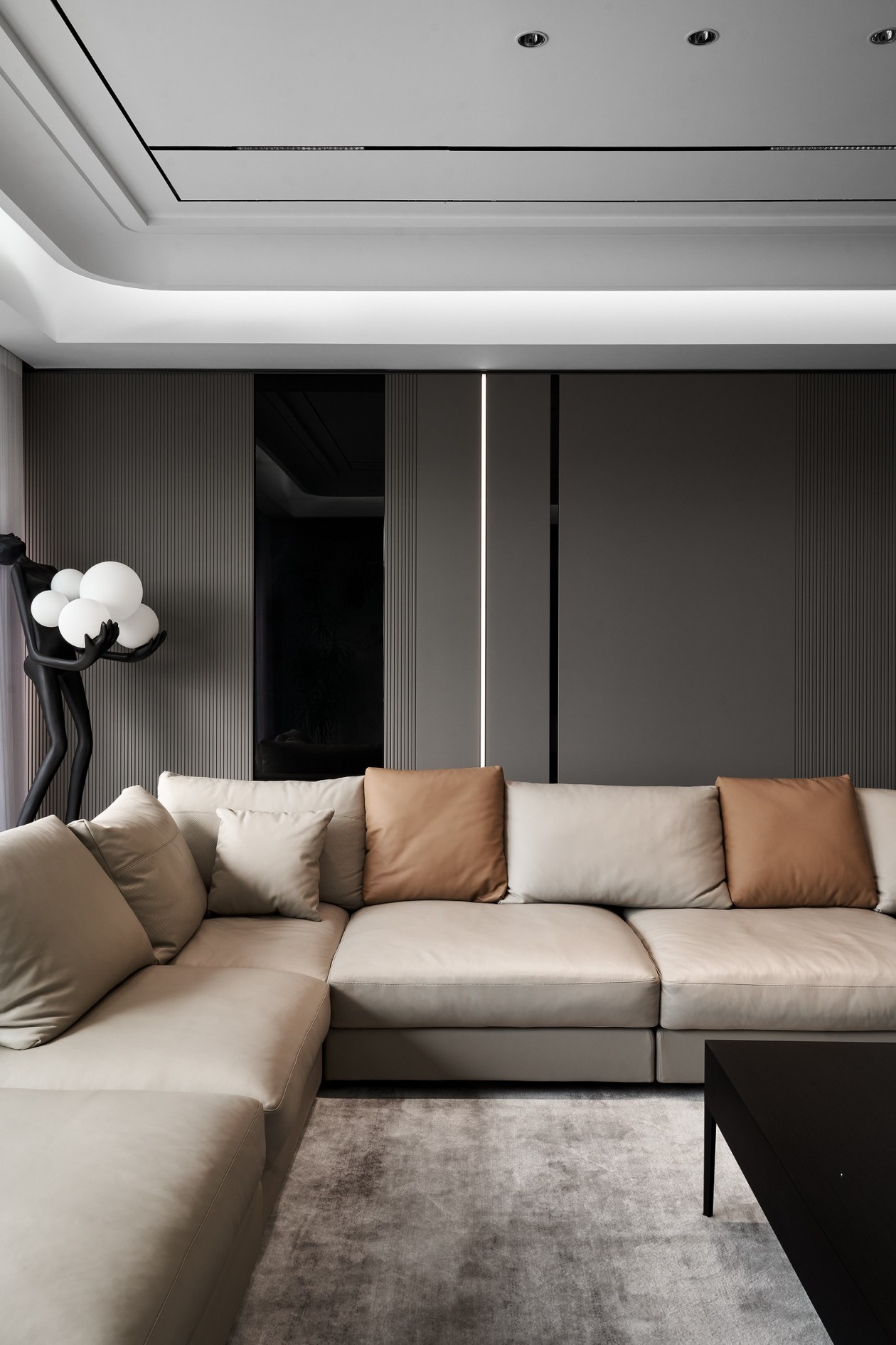 340㎡大平層整木定制,現代極簡風格設計(圖4) 4.jpg