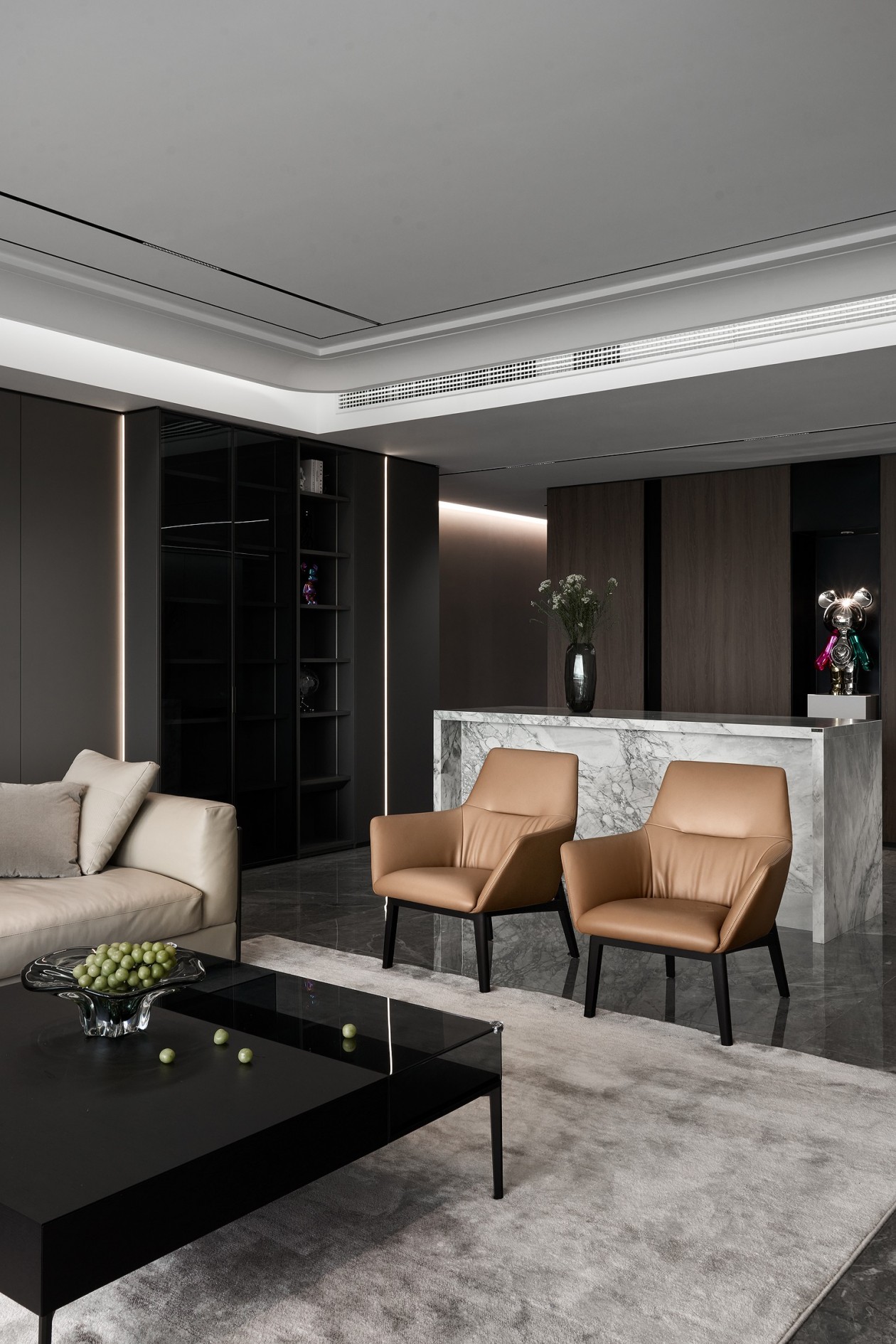 340㎡大平層整木定制,現代極簡風格設計(圖6) 6.jpg