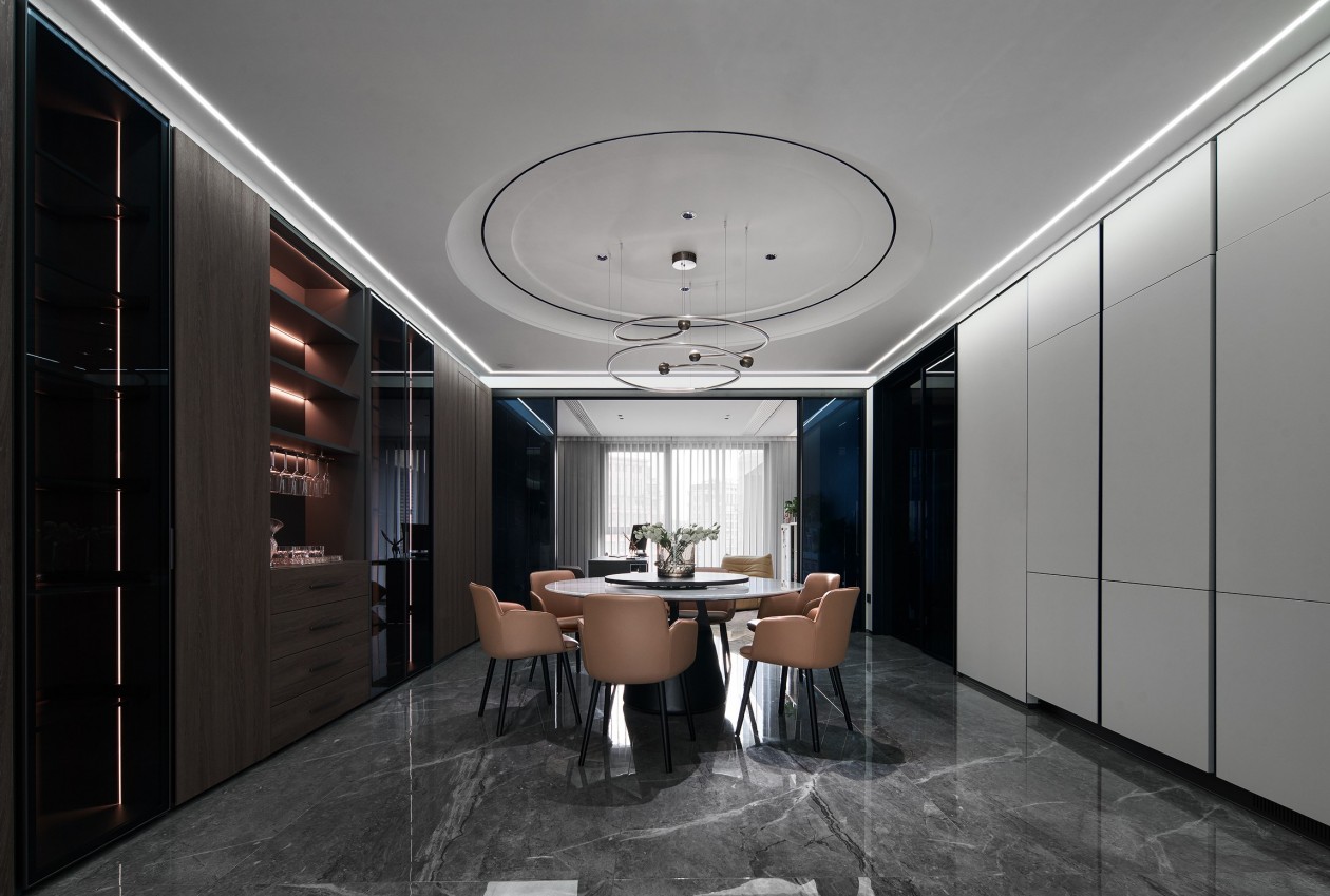 340㎡大平層整木定制,現代極簡風格設計(圖7) 7.jpg