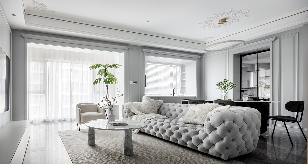 140㎡法式風格設計,整木定制法式浪漫(圖1) 1.jpg