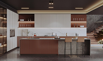 廚房怎么選擇定制櫥柜顏色？