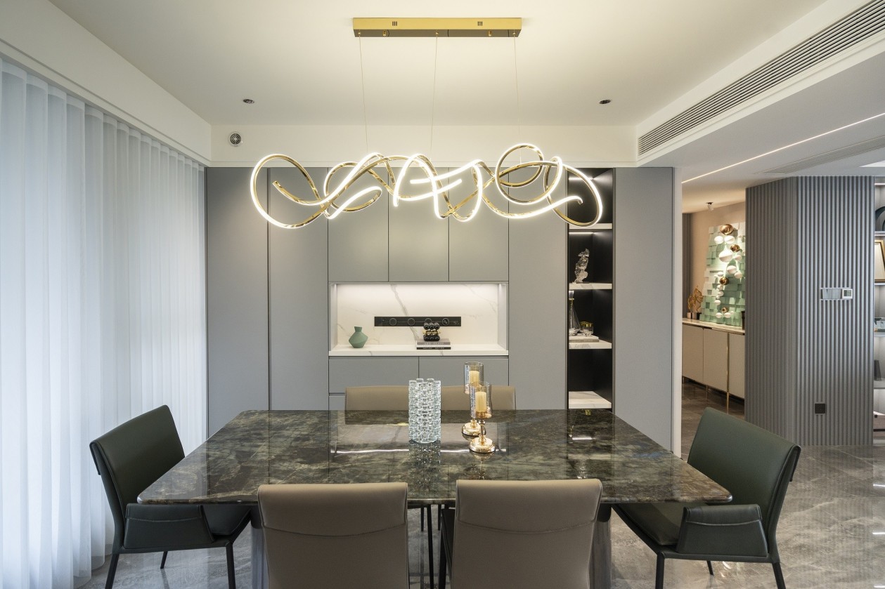 238㎡現代輕奢大平層,整木定制四居室案例(圖9) 9.jpg