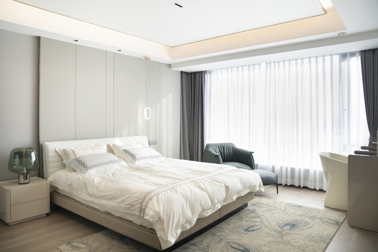 238㎡現代輕奢大平層,整木定制四居室案例(圖14) 14.jpg