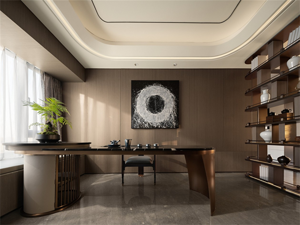 235㎡整木定制大平層,現代意式輕奢風格(圖16) 16.jpg