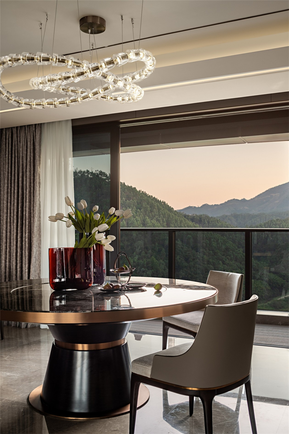 235㎡整木定制大平層,現代意式輕奢風格(圖13) 13.jpg