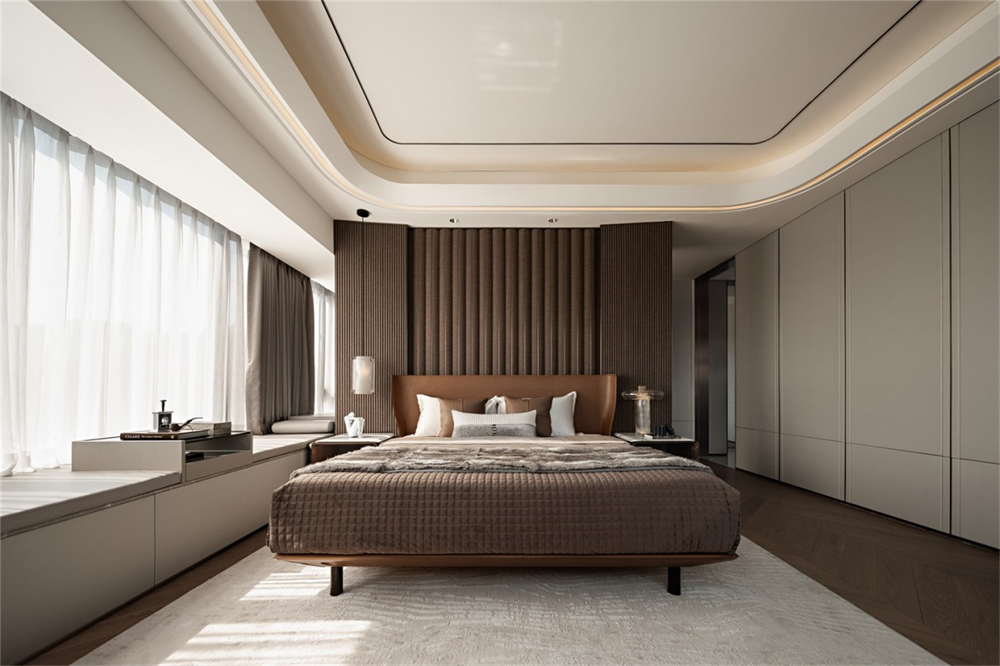 235㎡整木定制大平層,現代意式輕奢風格(圖18) 18.jpg